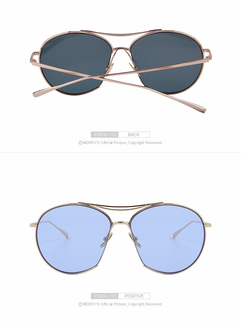 Twin Beam Metal Frame Sunglasses (8 color) S8006