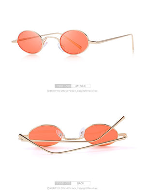Retro Oval Sunglasses Small Frame (5 color) S'6501