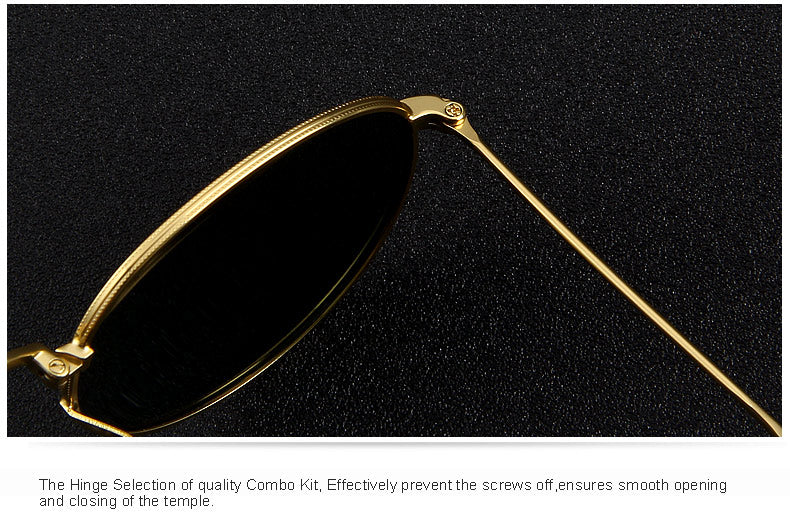 Folded Polarized Oval Sunglasses (6 color) S'8093