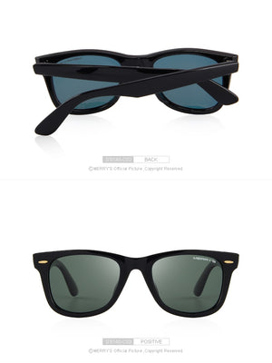 Classic Retro Rivet Polarized Sunglasses S8140
