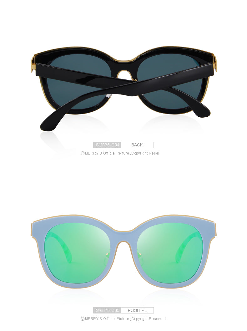 Cat Eye Polarized Sunglasses (5 color) S'6075