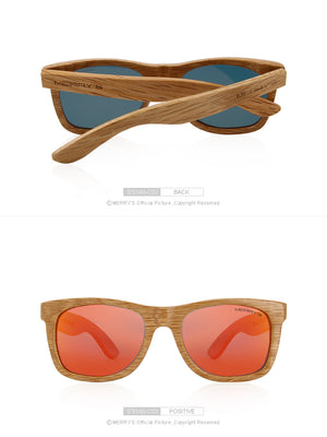 Retro Polarized Wooden Sunglasses (5 color) S5140