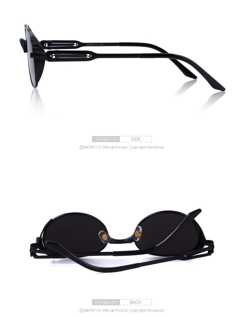 Steampunk Vintage Sunglasses (9 color) S'6166