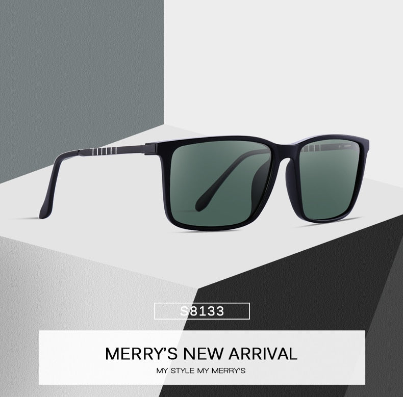 Classic Square Aluminium Legs HD Polarized Sunglasses(4 color) S8133