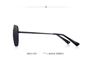 Square Sunglasses Aviation Frame HD Polarized Sunglasses S8211