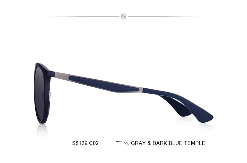 Stainless steel Bridge Lighter Design Polarized Sunglasses (4 color) S8129
