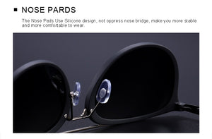 Stainless steel Bridge Lighter Design Polarized Sunglasses (4 color) S8129