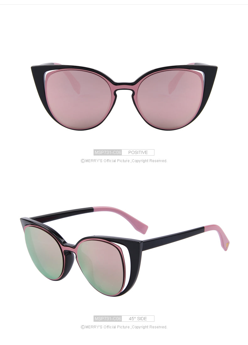 Pierced Female Sun Glasses (9 color) MSP731