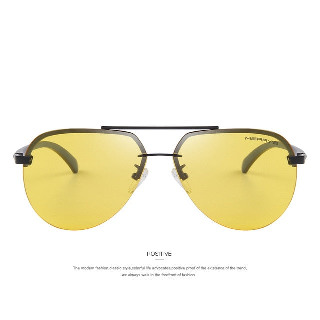 Aluminum Alloy Frame Polarized Sunglasses (7 color) S8281