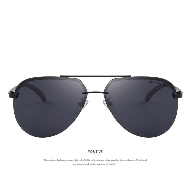 Aluminum Alloy Frame Polarized Sunglasses (7 color) S8281
