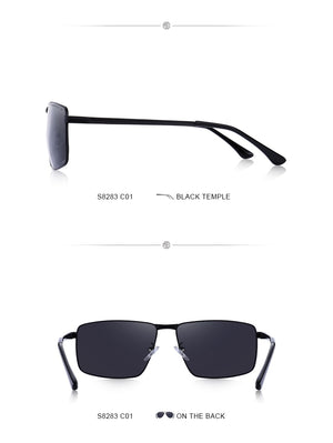 Rectangle Sunglasses Aviation Frame Polarized Sunglasses (3 color) S8283