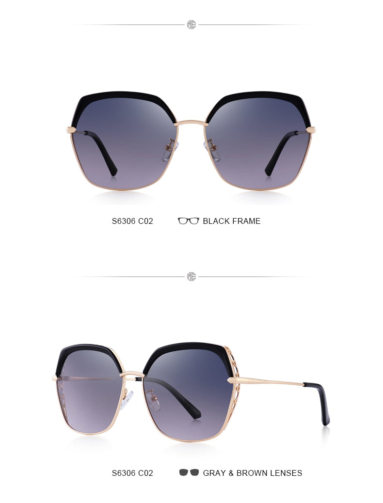 Square Polarized Sunglasses (5 color) S6306