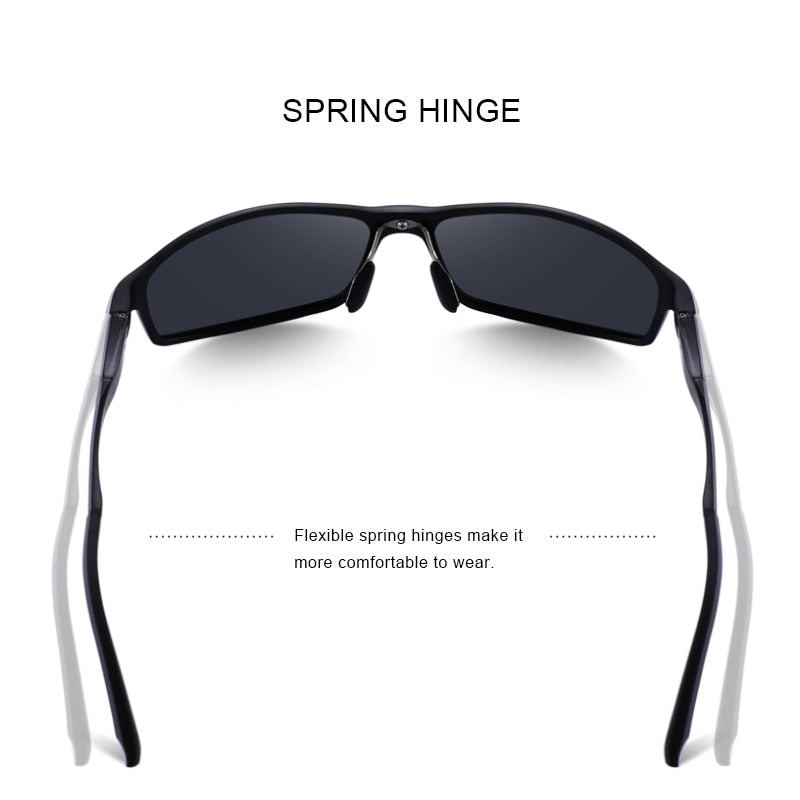 Outdoor Sports Classic Aluminum Alloy Polarized Sunglasses (5 color) S8266