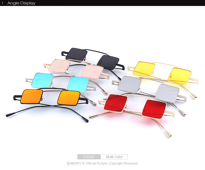 Steampunk Square Sunglasses (7color) S8084