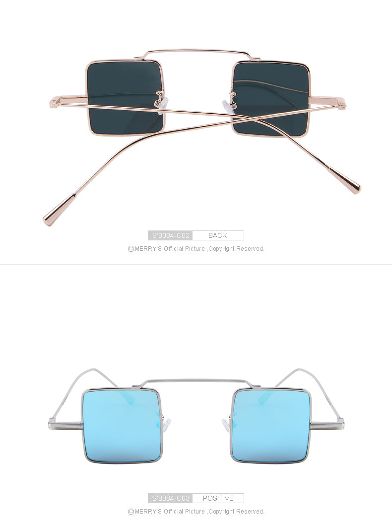 Steampunk Square Sunglasses (7color) S8084