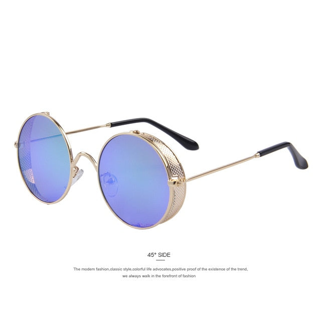 Classic Round Steampunk Sunglasses (9 color) MSP676