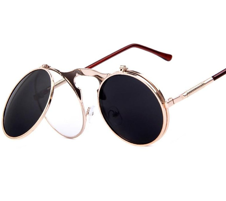 Steampunk Retro Circle  Sunglasses (5 color) MSP383