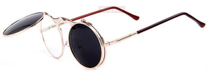 Steampunk Retro Circle  Sunglasses (5 color) MSP383