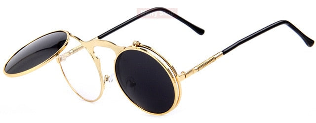 Steampunk Retro Circle  Sunglasses (5 color) MSP383