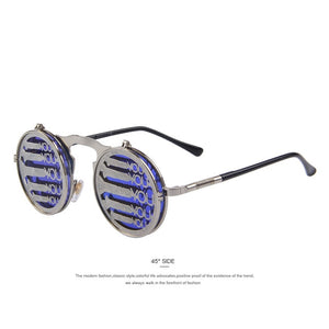 Steam Punk Gothic Vintage Clamshell Sunglasses (16 color) MSP680