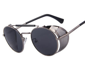 Retro Design Round Steampunk Sun glasses (6 color) MSP592