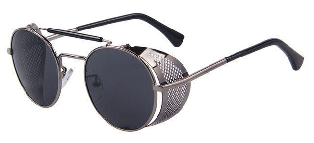 Retro Design Round Steampunk Sun glasses (6 color) MSP592