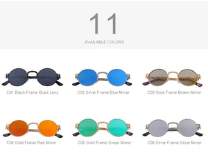 Steampunk Sunglasses Round Sunglasses (11 color) MSP720