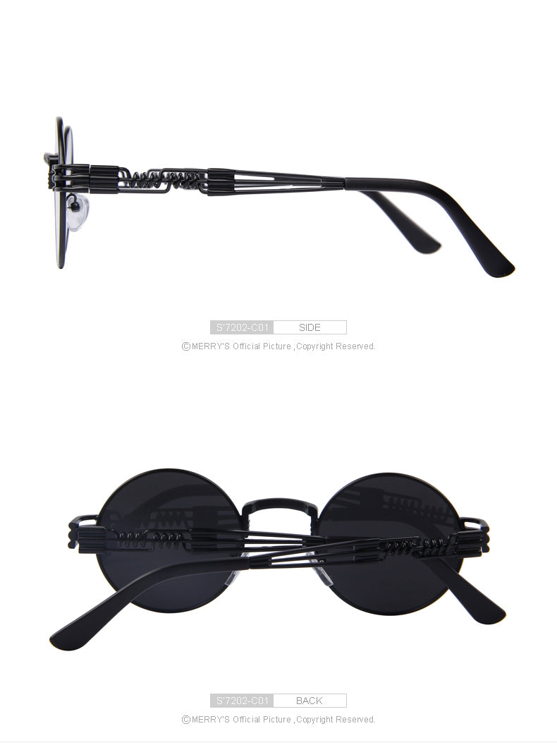 Steampunk Sunglasses Round Sunglasses (11 color) MSP720