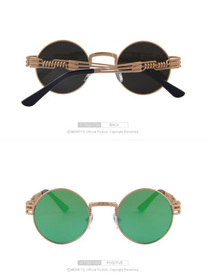 Steampunk Sunglasses Round Sunglasses (11 color) MSP720