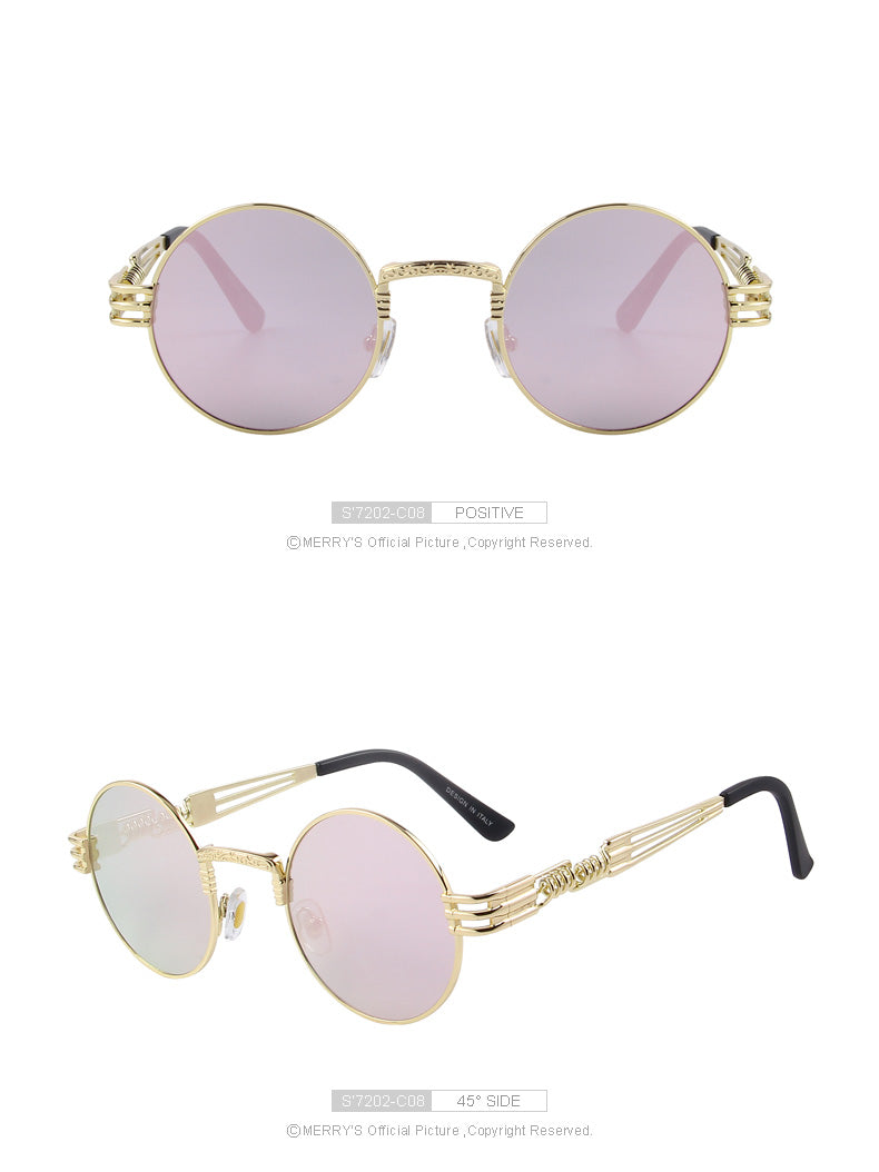 Steampunk Sunglasses Round Sunglasses (11 color) MSP720