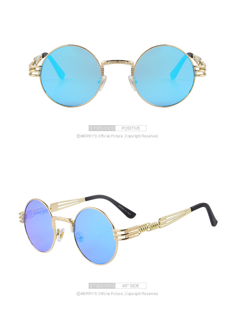 Steampunk Sunglasses Round Sunglasses (11 color) MSP720