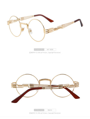 Steampunk Sunglasses Round Sunglasses (11 color) MSP720