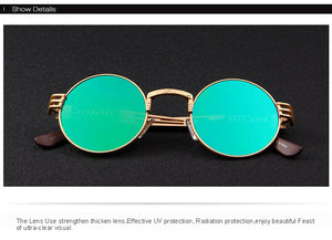 Steampunk Sunglasses Round Sunglasses (11 color) MSP720