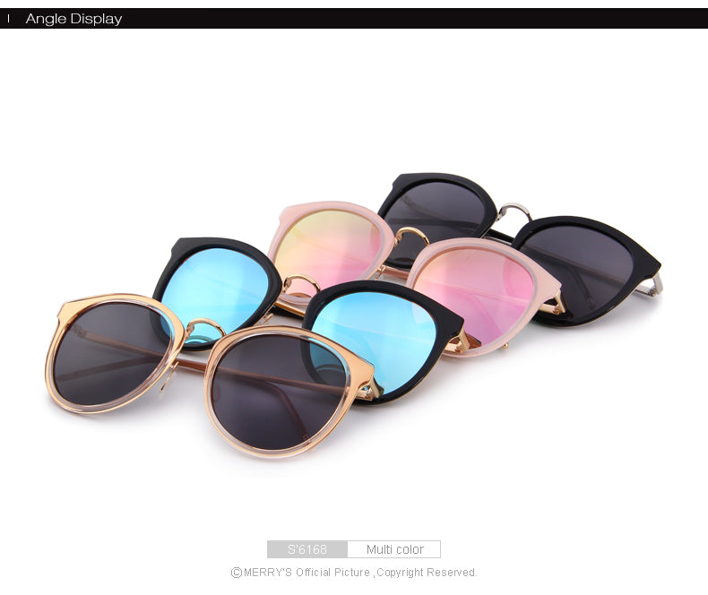 Cat Eye Polarized Sunglasses (4 color) S'6168