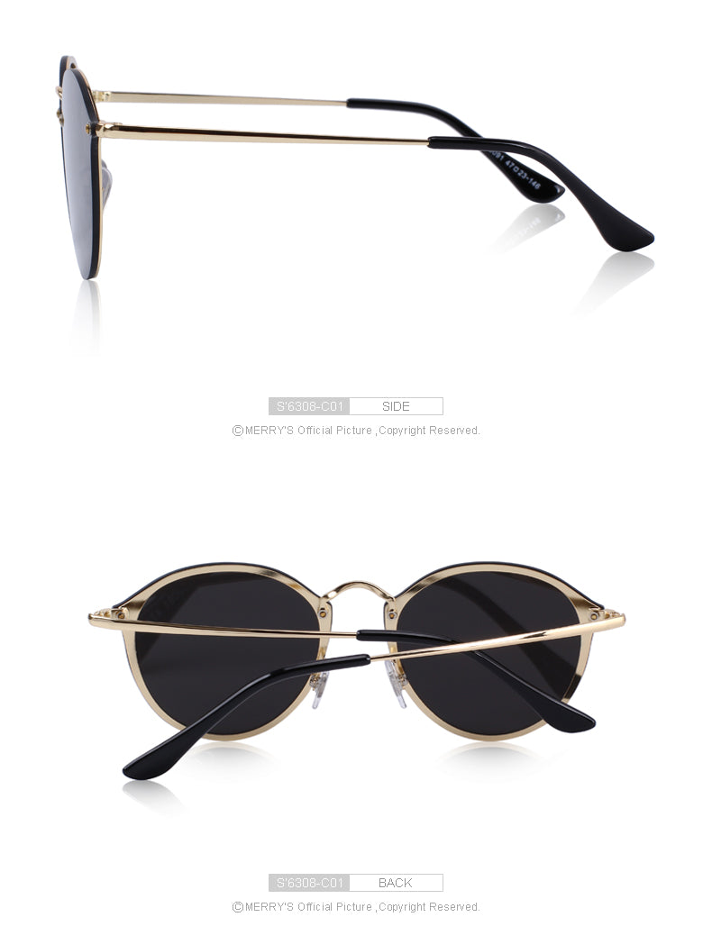 Retro Oval Sunglasses (9 color) S6308