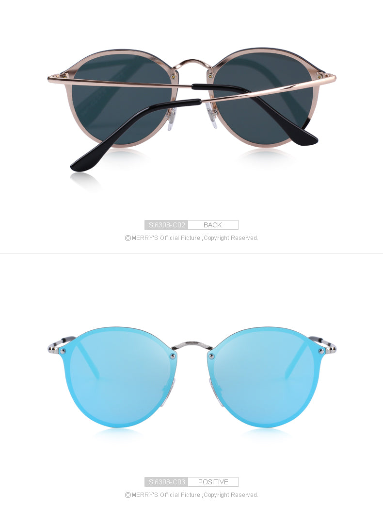 Retro Oval Sunglasses (9 color) S6308