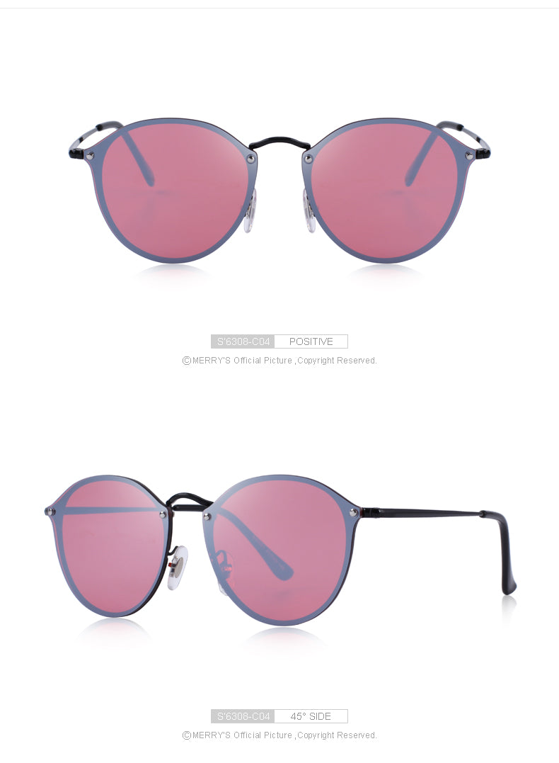 Retro Oval Sunglasses (9 color) S6308