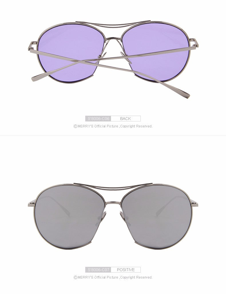 Twin Beam Metal Frame Sunglasses (8 color) S8006