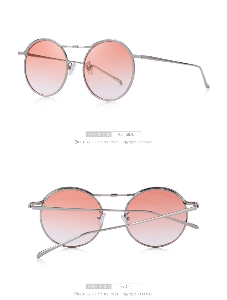 Round Brand Designer Sunglasses (6 color) S6120