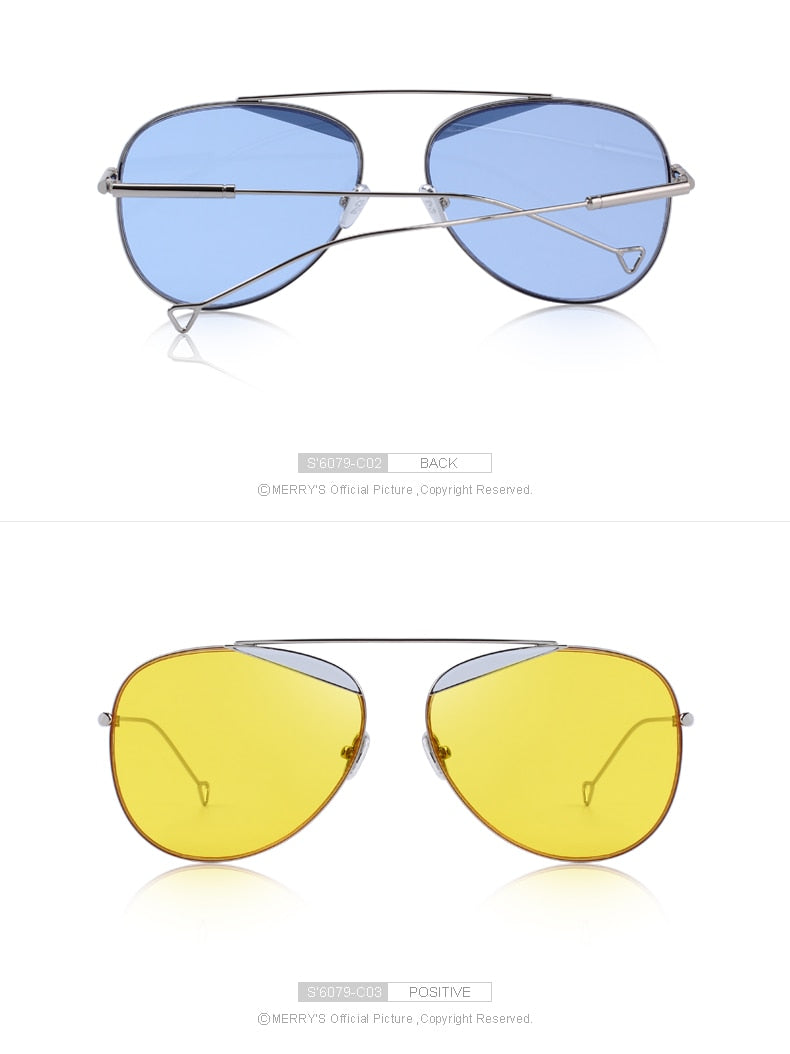 Classic  Single bridge Sunglasses (7 color) S6079