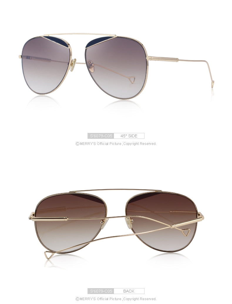 Classic  Single bridge Sunglasses (7 color) S6079