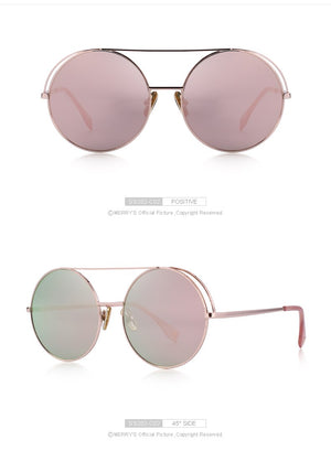 Classic Round Sunglasses Double Bridges (8 color) S6282