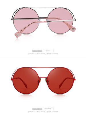 Classic Round Sunglasses Double Bridges (8 color) S6282