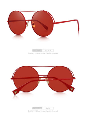 Classic Round Sunglasses Double Bridges (8 color) S6282