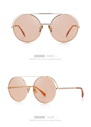 Classic Round Sunglasses Double Bridges (8 color) S6282