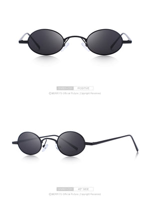 Retro Oval Sunglasses Small Frame (5 color) S'6501