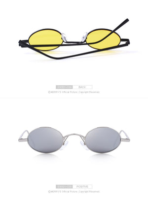 Retro Oval Sunglasses Small Frame (5 color) S'6501