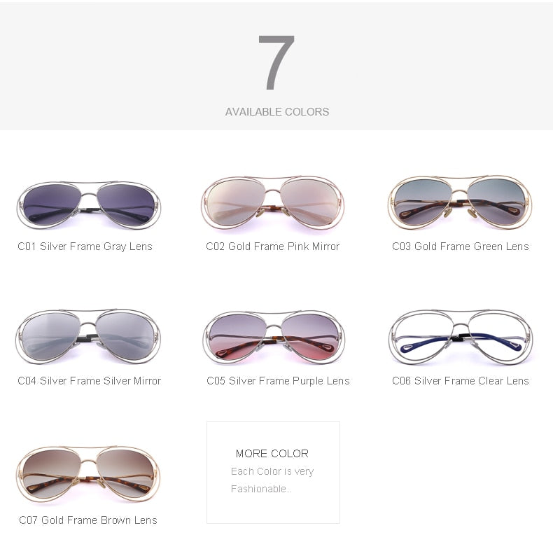 Fashion Pilot Sunglasses (7 color) S6515