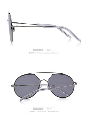 Twin-Beams Frame Sun Glasses Metal Temple (9 color) S6368