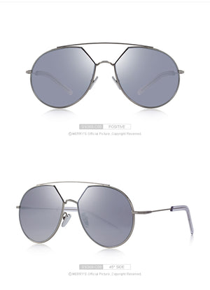 Twin-Beams Frame Sun Glasses Metal Temple (9 color) S6368